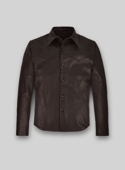 Chevelle Leather Shirt Jacket