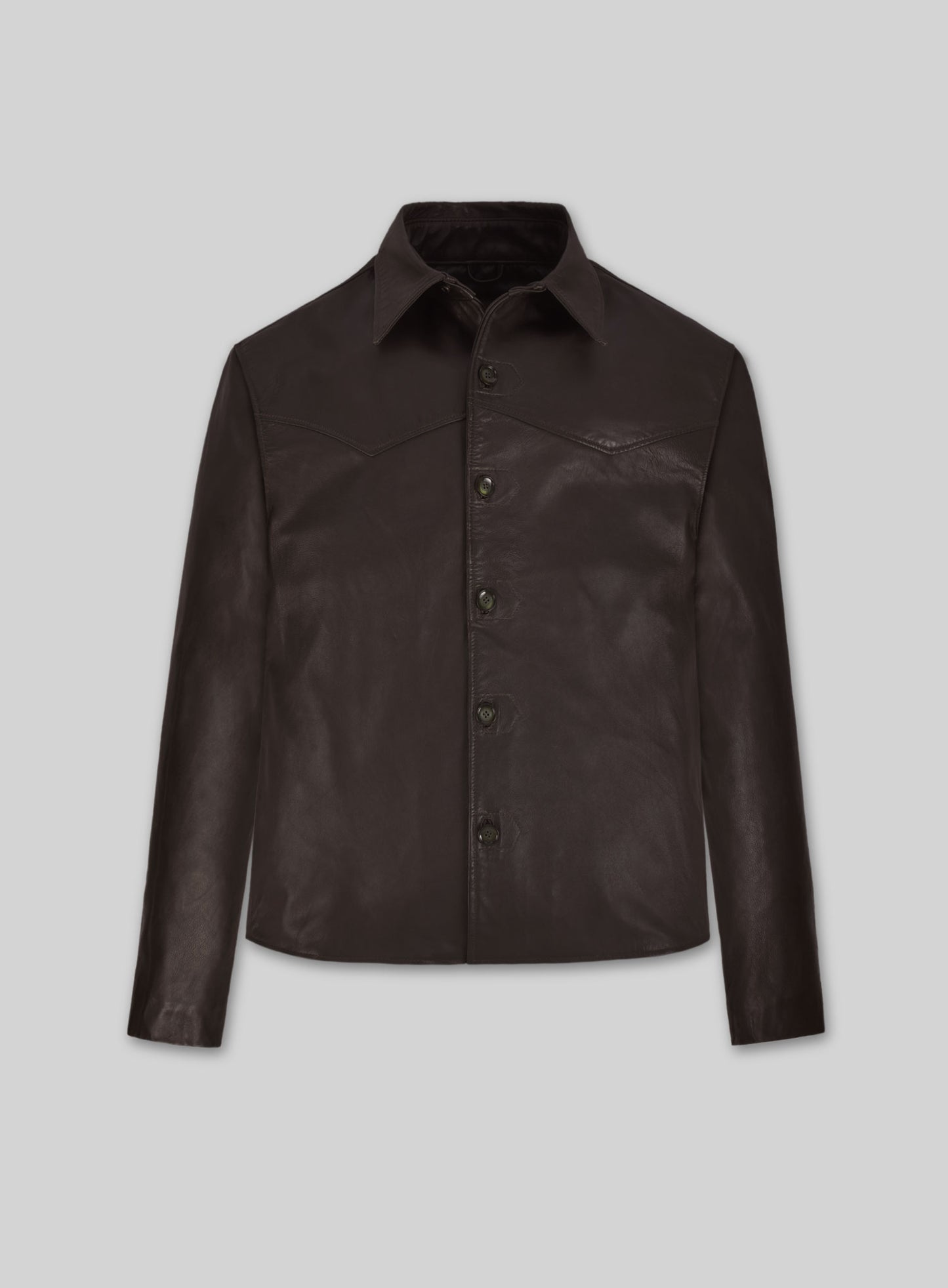 Chevelle Leather Shirt Jacket