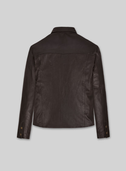 Chevelle Leather Shirt Jacket