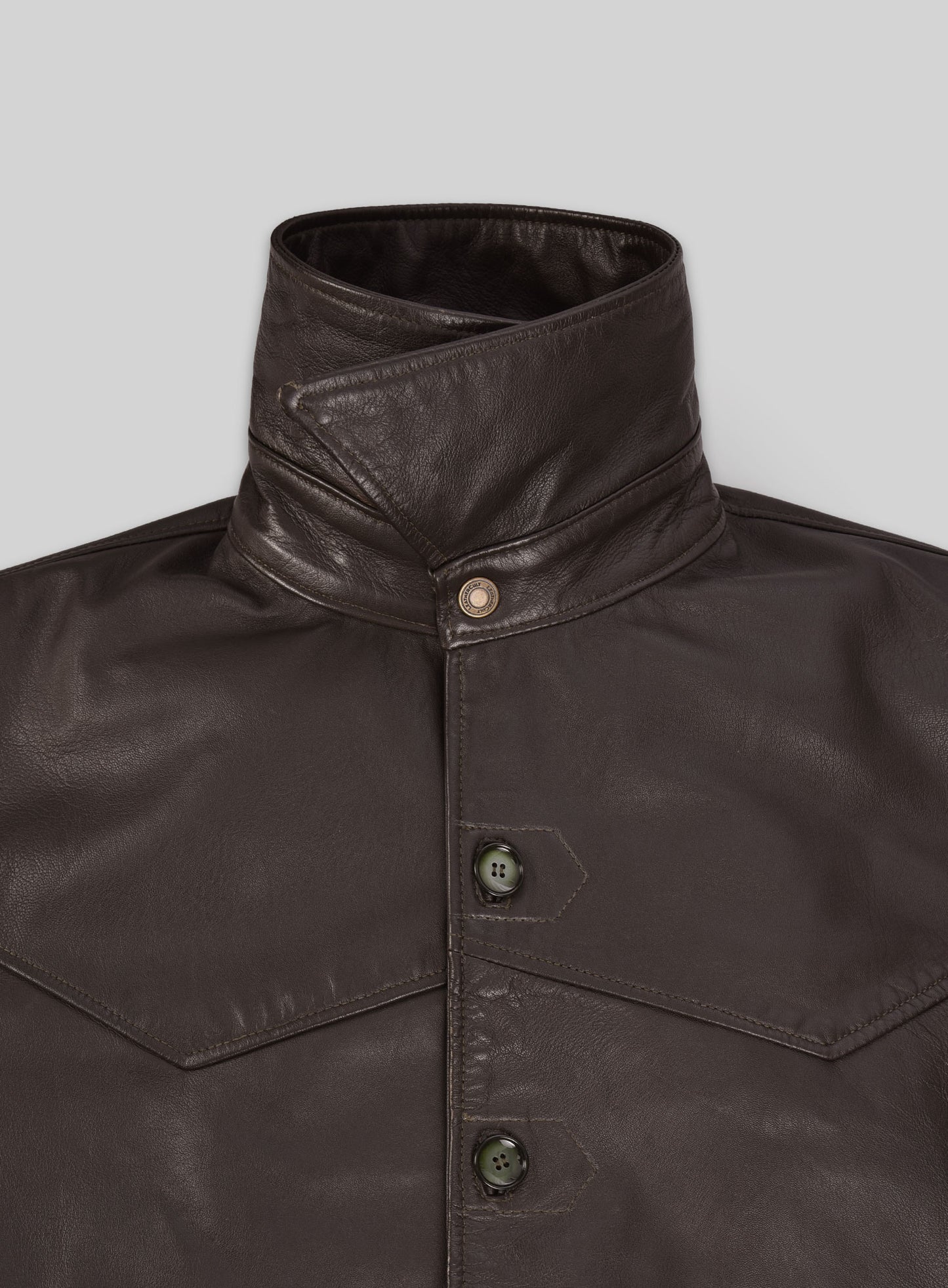 Chevelle Leather Shirt Jacket