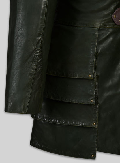 Chris Pine Dungeons and Dragons Leather Trench Coat