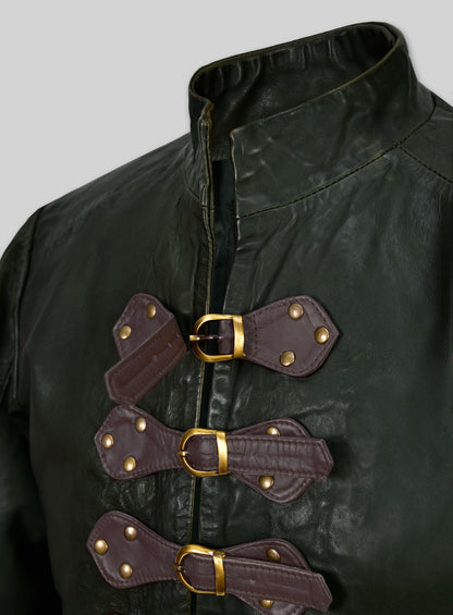 Chris Pine Dungeons and Dragons Leather Trench Coat