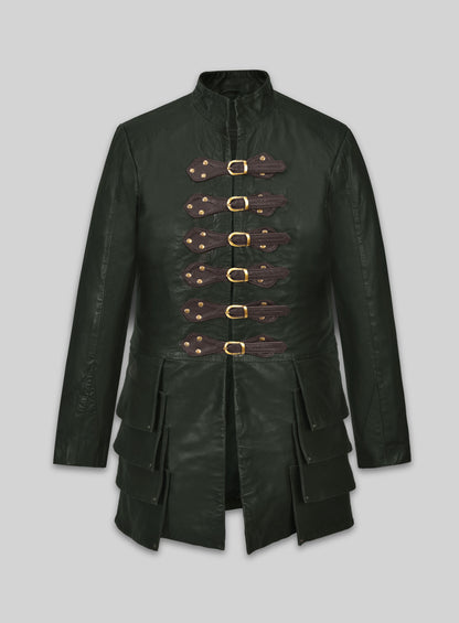 Chris Pine Dungeons and Dragons Leather Trench Coat
