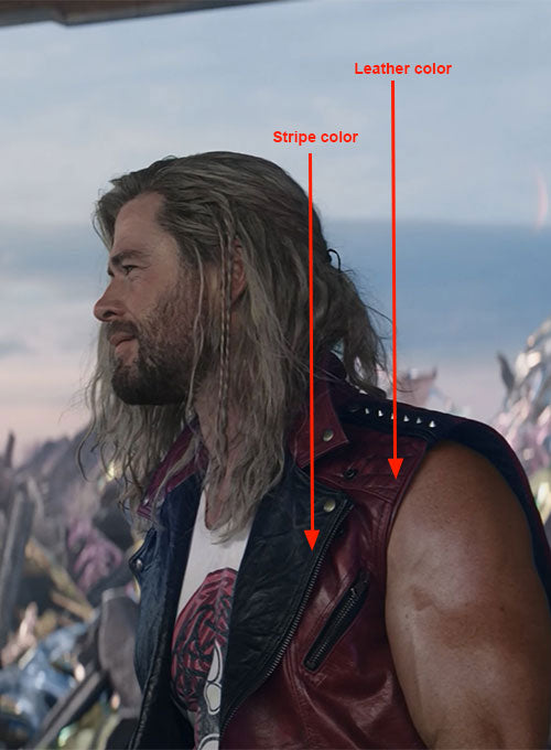 Chris Hemsworth Thor Love and Thunder Leather Vest - LeatherCult