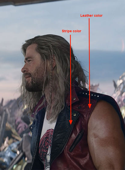 Chris Hemsworth Thor Love and Thunder Leather Vest - LeatherCult