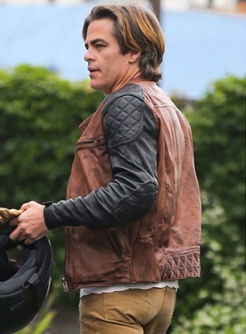 Chris Pine Leather Jacket – LeatherCult