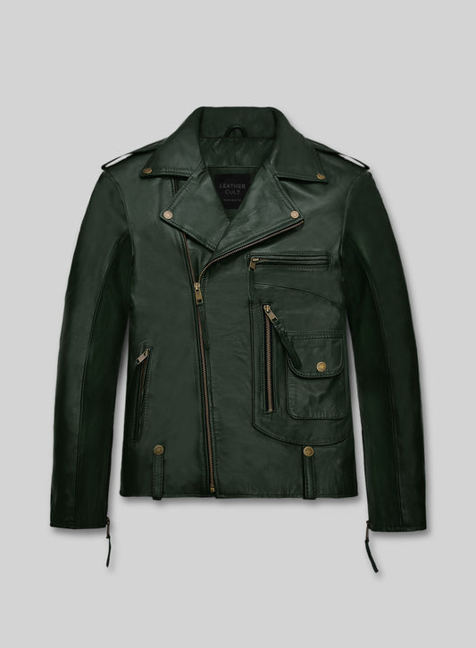 Chris Pine Leather Jacket #1