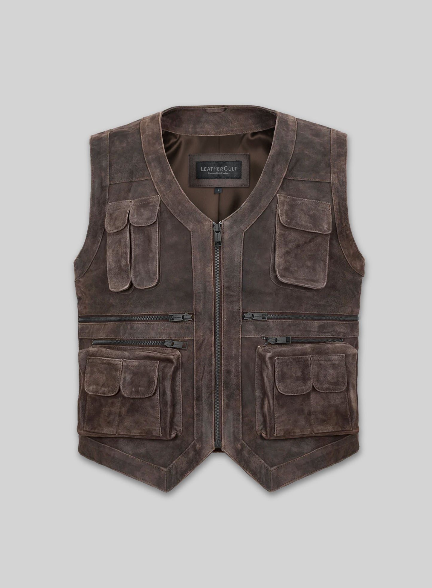 Chris Pratt Jurassic World Leather Vest -M