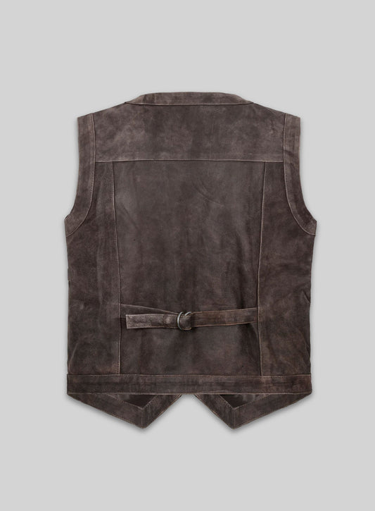 Chris Pratt Jurassic World Leather Vest -M
