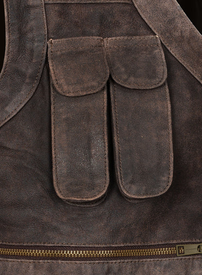 Chris Pratt Jurassic World Leather Vest