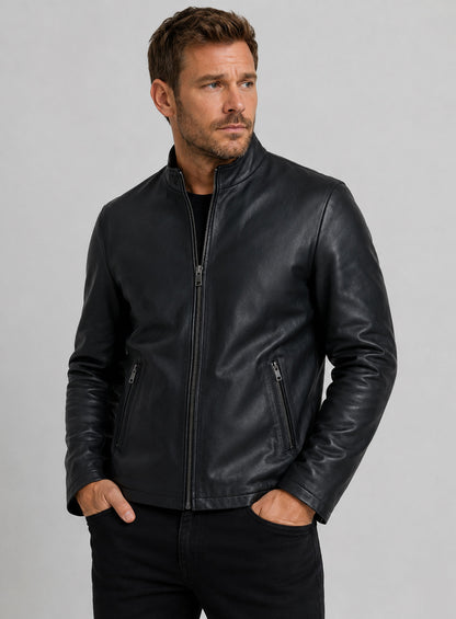 Chris Pratt Leather Jacket #4