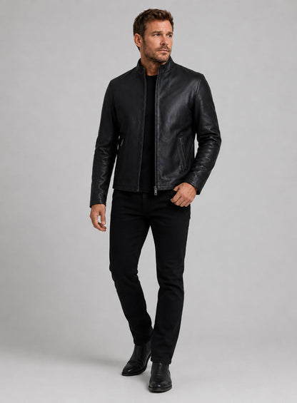Chris Pratt Leather Jacket #4
