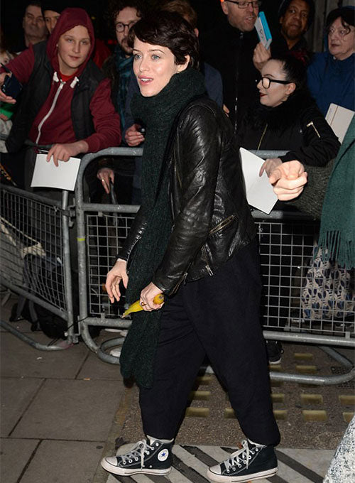 Claire Foy Leather Jacket - LeatherCult
