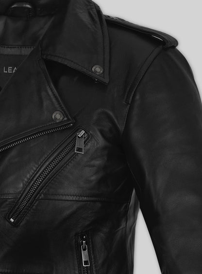 Claire Foy The Girl in the Spider's Web Leather Jacket