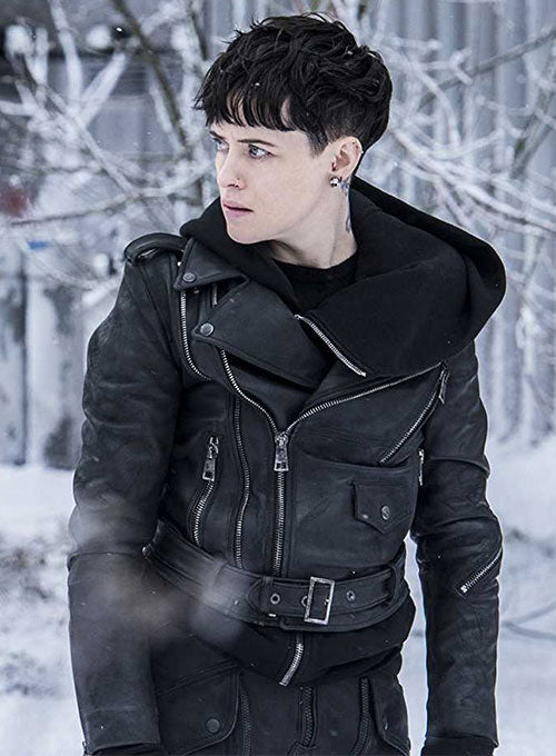 Claire Foy The Girl in the Spider's Web Leather Jacket – LeatherCult