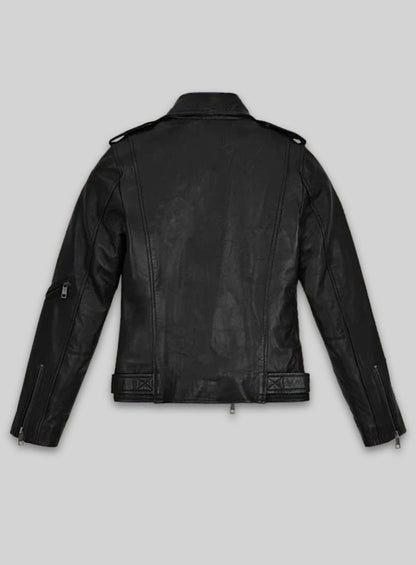 Claire Foy The Girl in the Spider's Web Leather Jacket