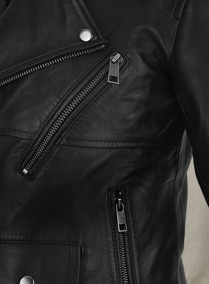 Claire Foy The Girl in the Spider's Web Leather Jacket - LeatherCult