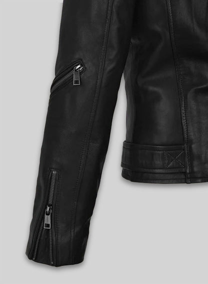 Claire Foy The Girl in the Spider's Web Leather Jacket