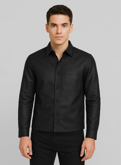 Classic Leather Shirt