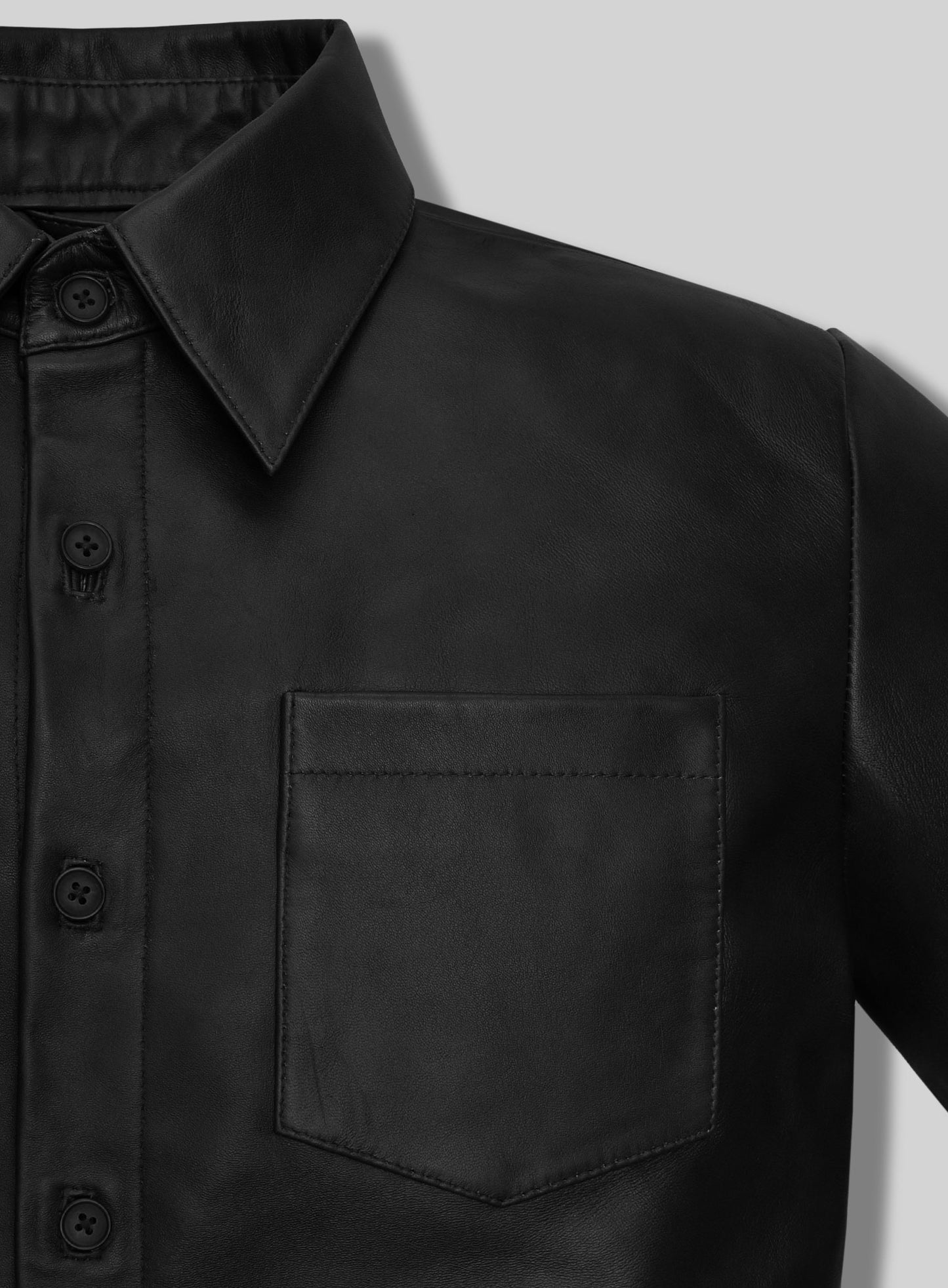 Classic Leather Shirt