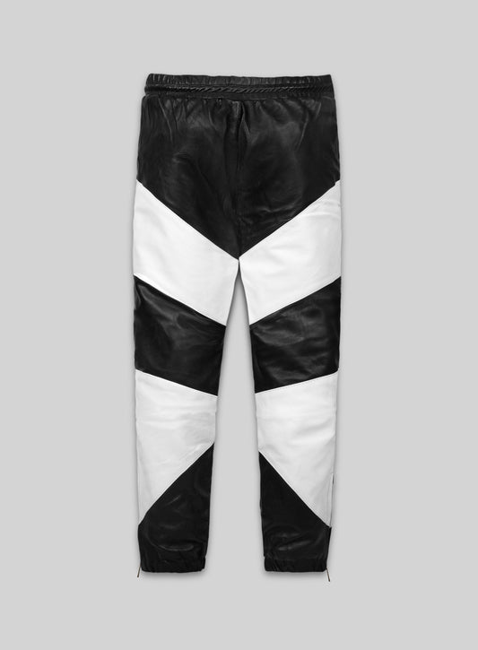 Coleman Drawstring Leather Pants
