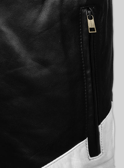 Coleman Drawstring Leather Pants