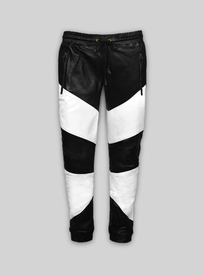 Coleman Drawstring Leather Pants