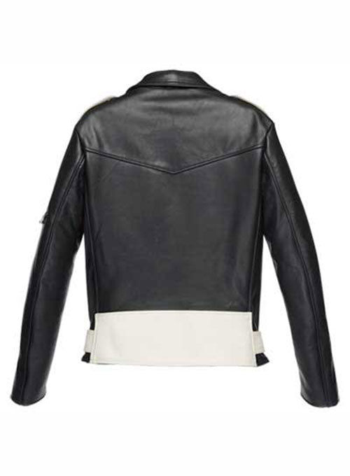 Combo Leather Jacket - # 136 - LeatherCult