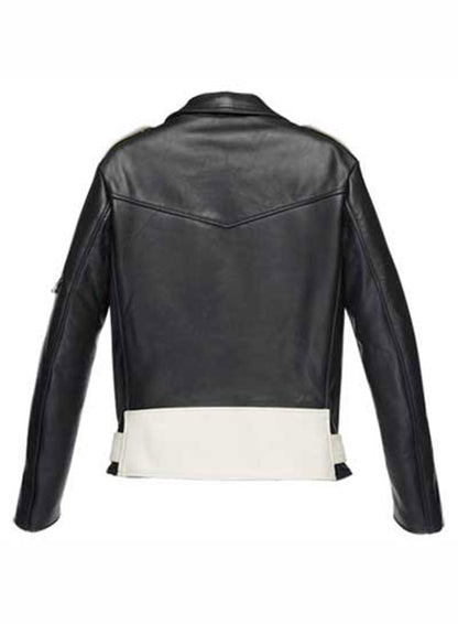 Combo Leather Jacket - # 136 - LeatherCult