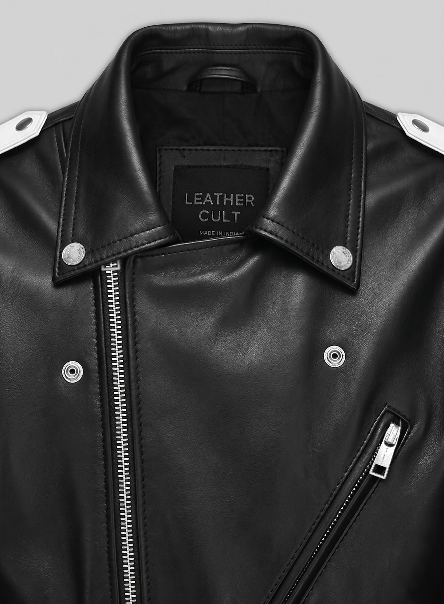 Combo Leather Jacket - # 136