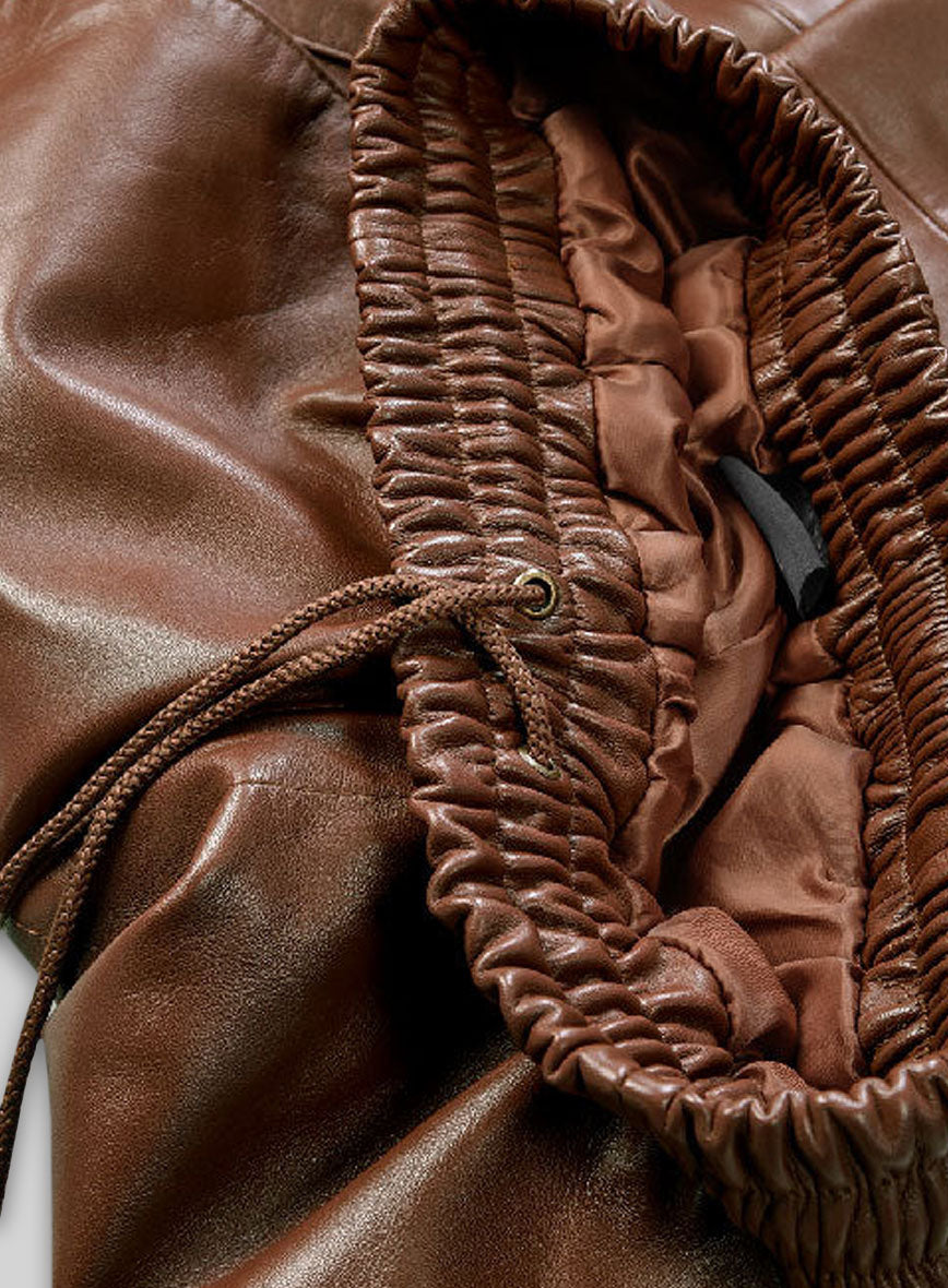 Comfy Leather Jogging Pants