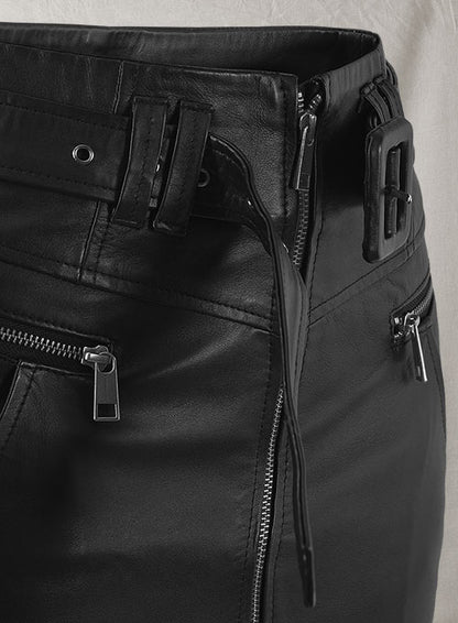 Cowgirl Leather Skirt - # 198 - LeatherCult