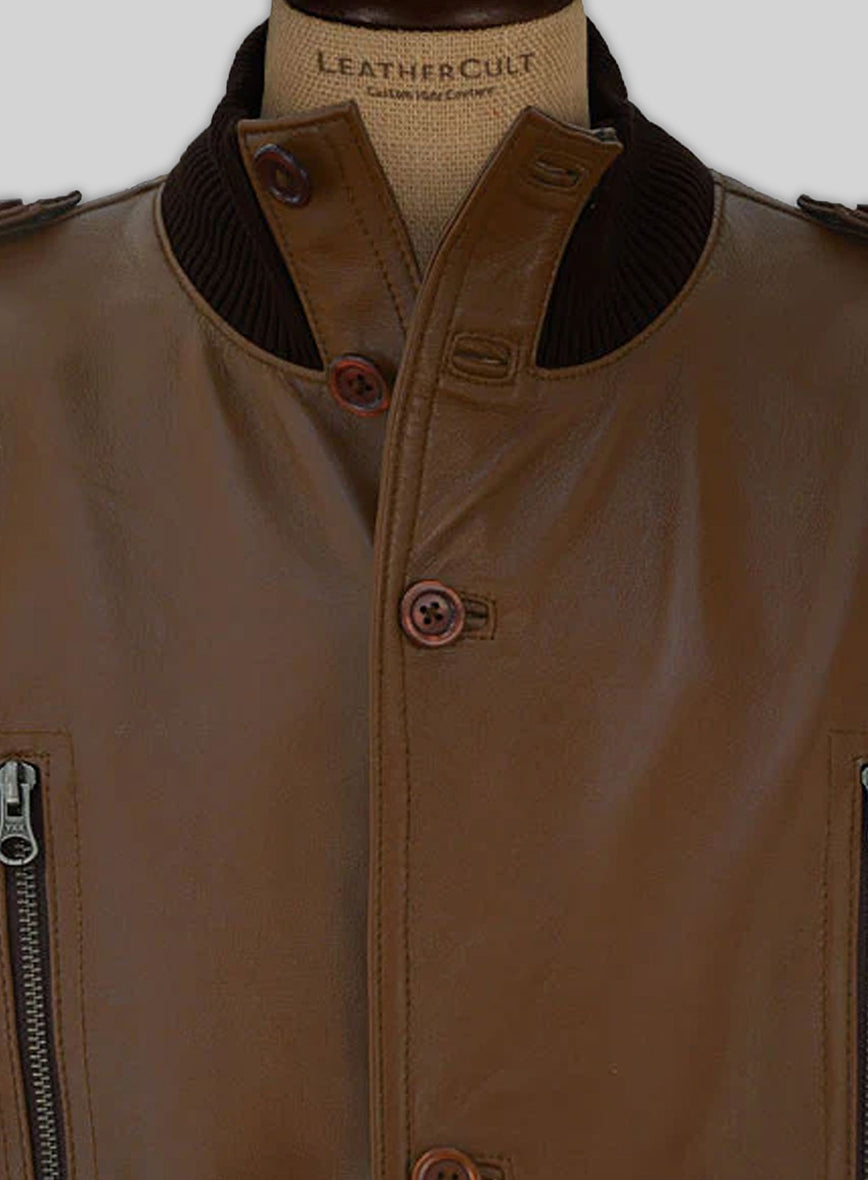 Cristiano Ronaldo Leather Jacket #2