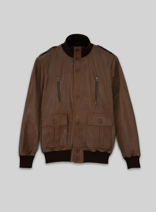 Cristiano Ronaldo Leather Jacket #2