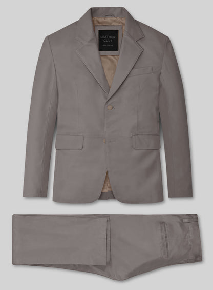Croma Gray leather Suit