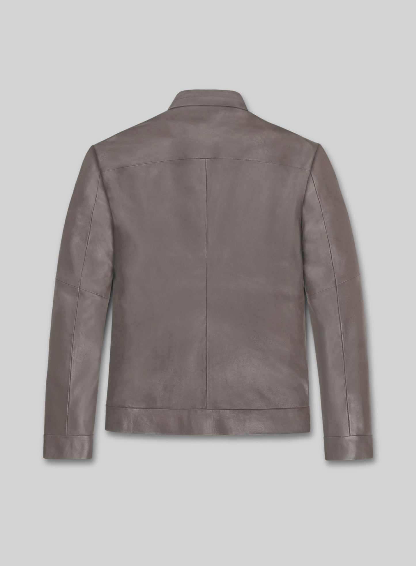 Croma Gray Washed & Wax Tom Cruise Fallout Leather Jacket