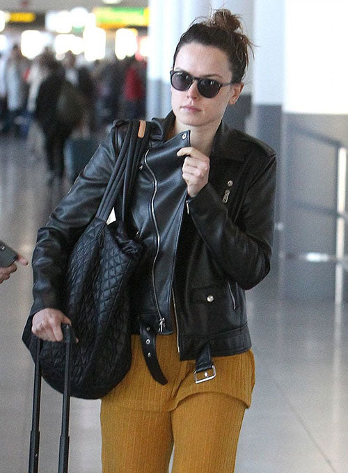 Daisy Ridley Leather Jacket #2 - LeatherCult