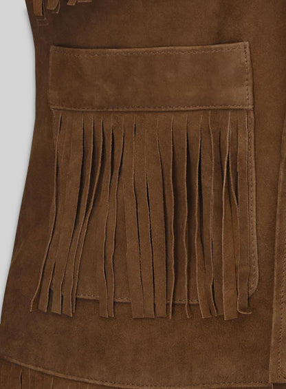 Dakota Johnson The High Note Suede Leather Jacket