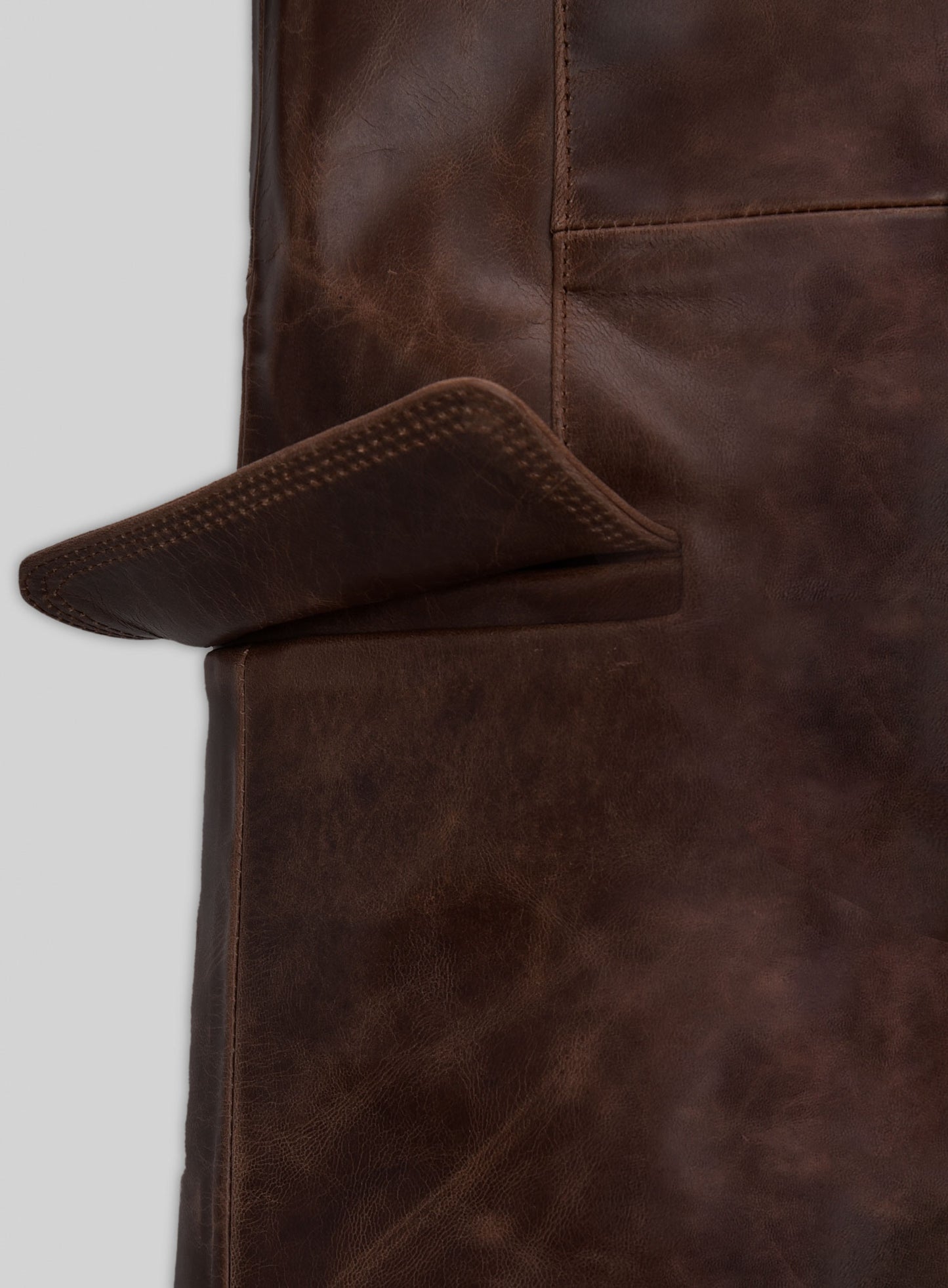 Thick Dark Espresso Dakota Johnson Madame Web Leather Trench Coat