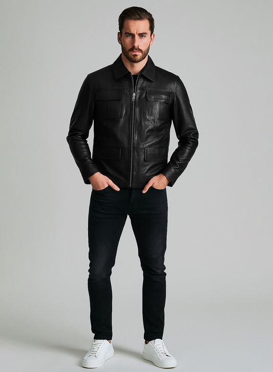 Damon Salvatore Leather Jacket