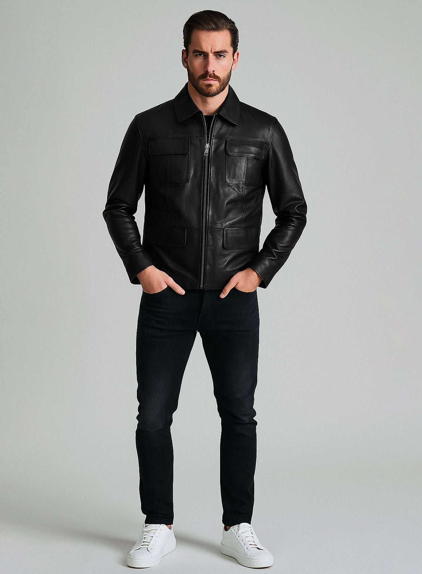 Damon Salvatore Leather Jacket