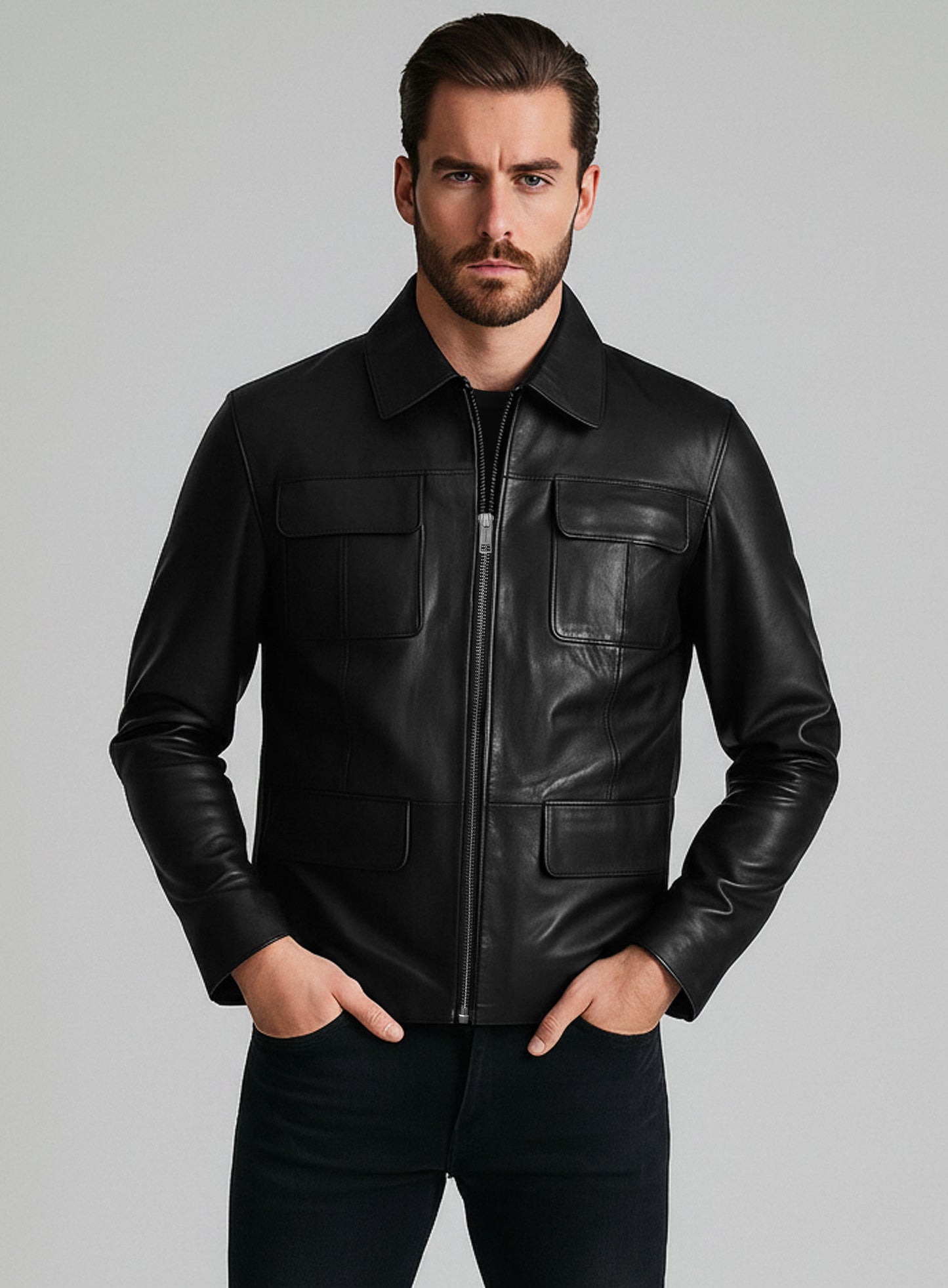 Damon Salvatore Leather Jacket