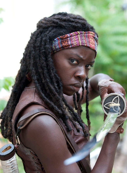 Danai Gurira The Walking Dead Leather Vest - LeatherCult