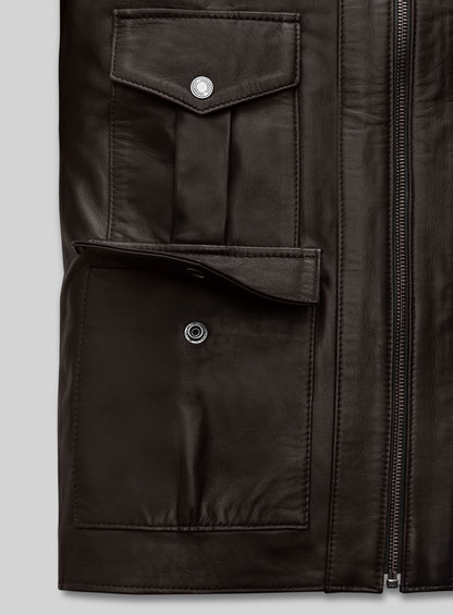 Daniel Craig Casino Royale Leather Jacket