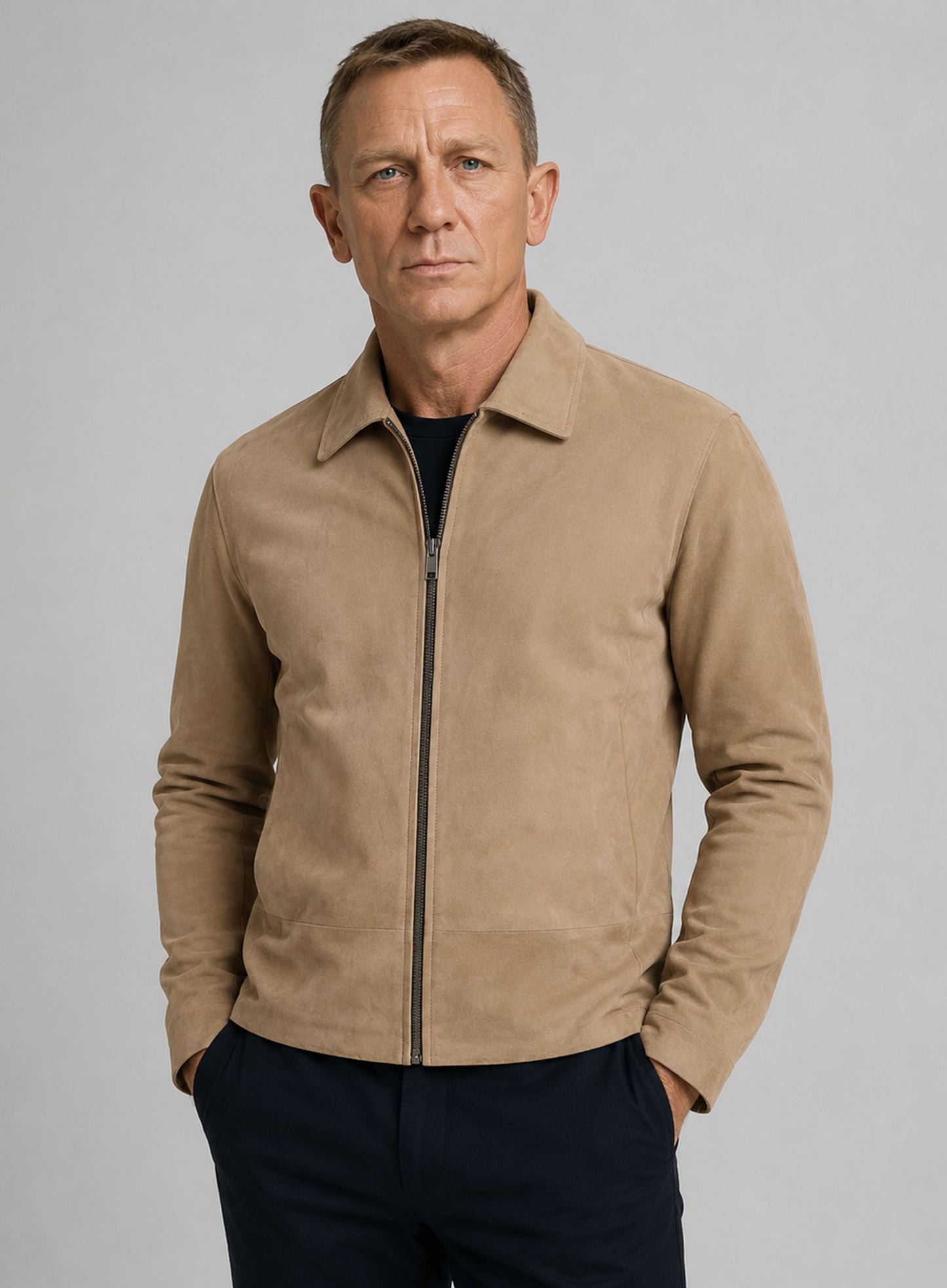 Daniel Craig Spectre Leather Jacket