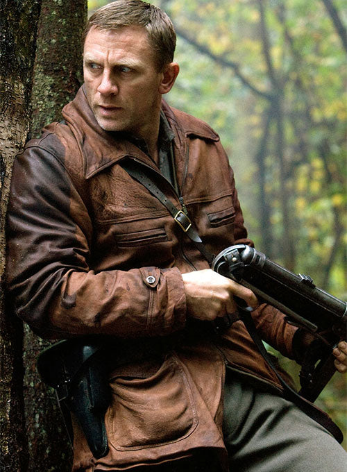Daniel Craig Defiance Leather Jacket - LeatherCult