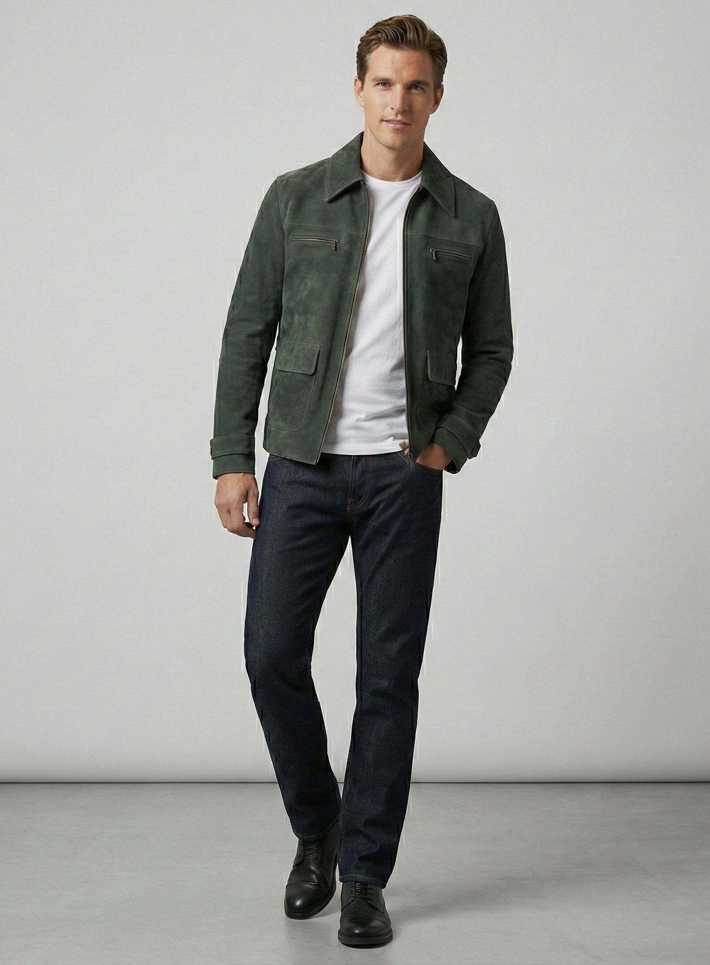 Daniel Craig Defiance Tan Leather Jacket