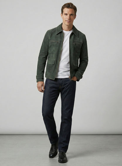 Daniel Craig Defiance Tan Leather Jacket