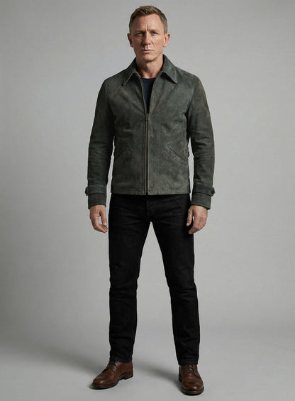 Daniel Craig Skyfall Leather Jacket