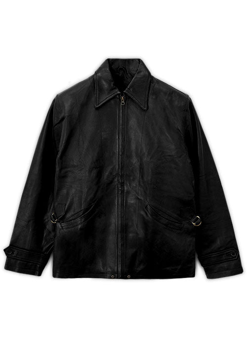 Black Daniel Craig Skyfall Leather Jacket - XL Regular - LeatherCult